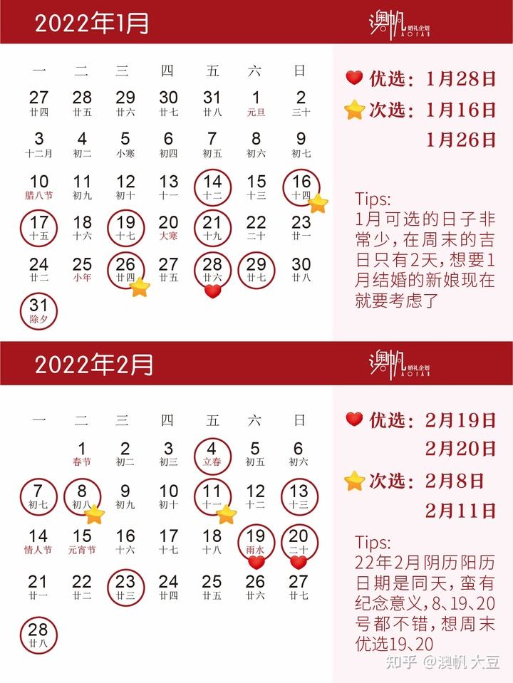 中国传统节日大全表，各个节日的日期